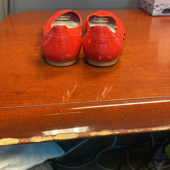 Cute, brand new red ballet flats. NWOT. - Picture 8 of 8